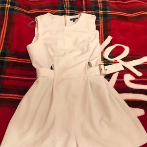 White belt romper